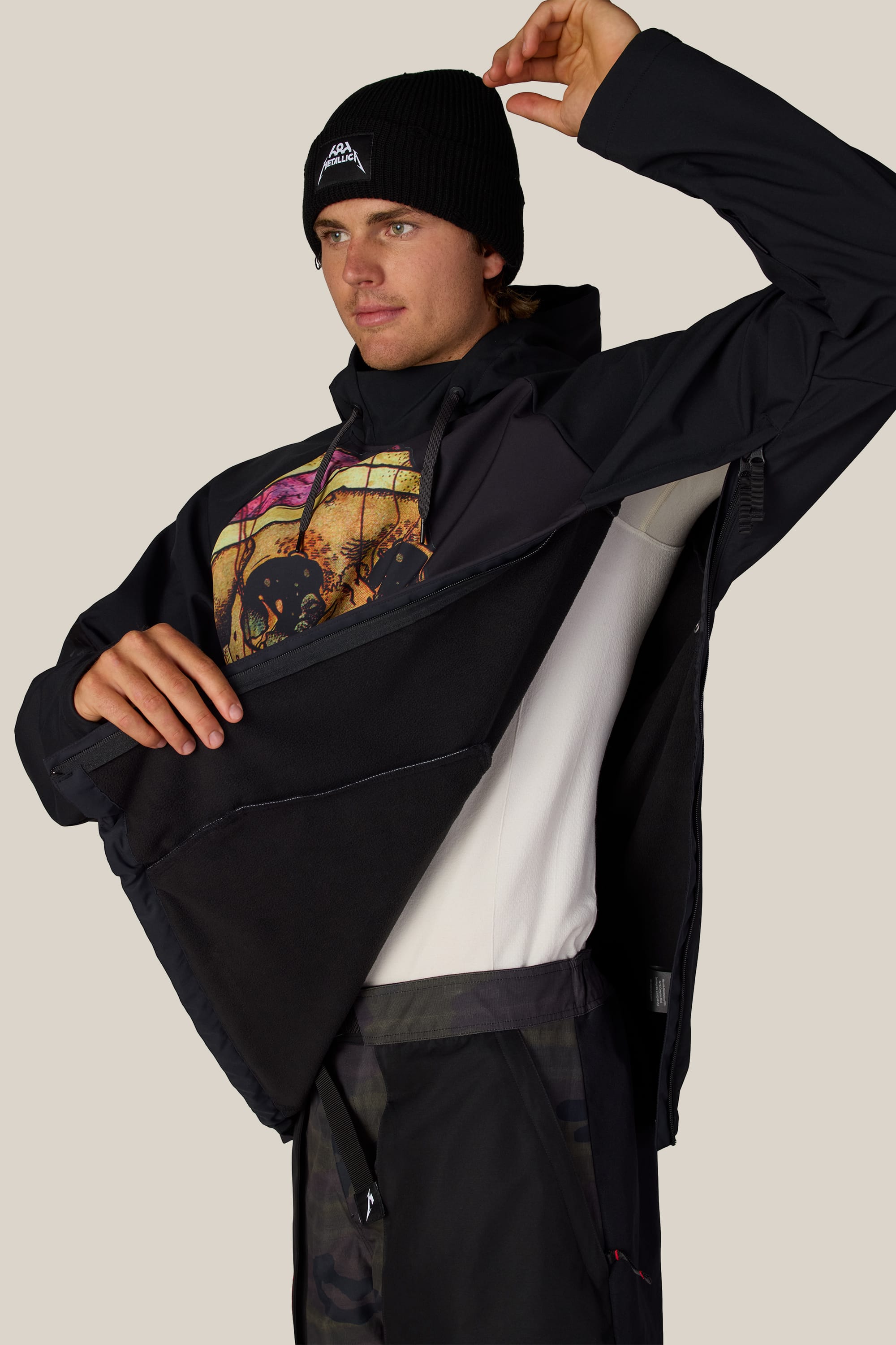 686 Men's Metallica Waterproof Hoody - 88 Gear