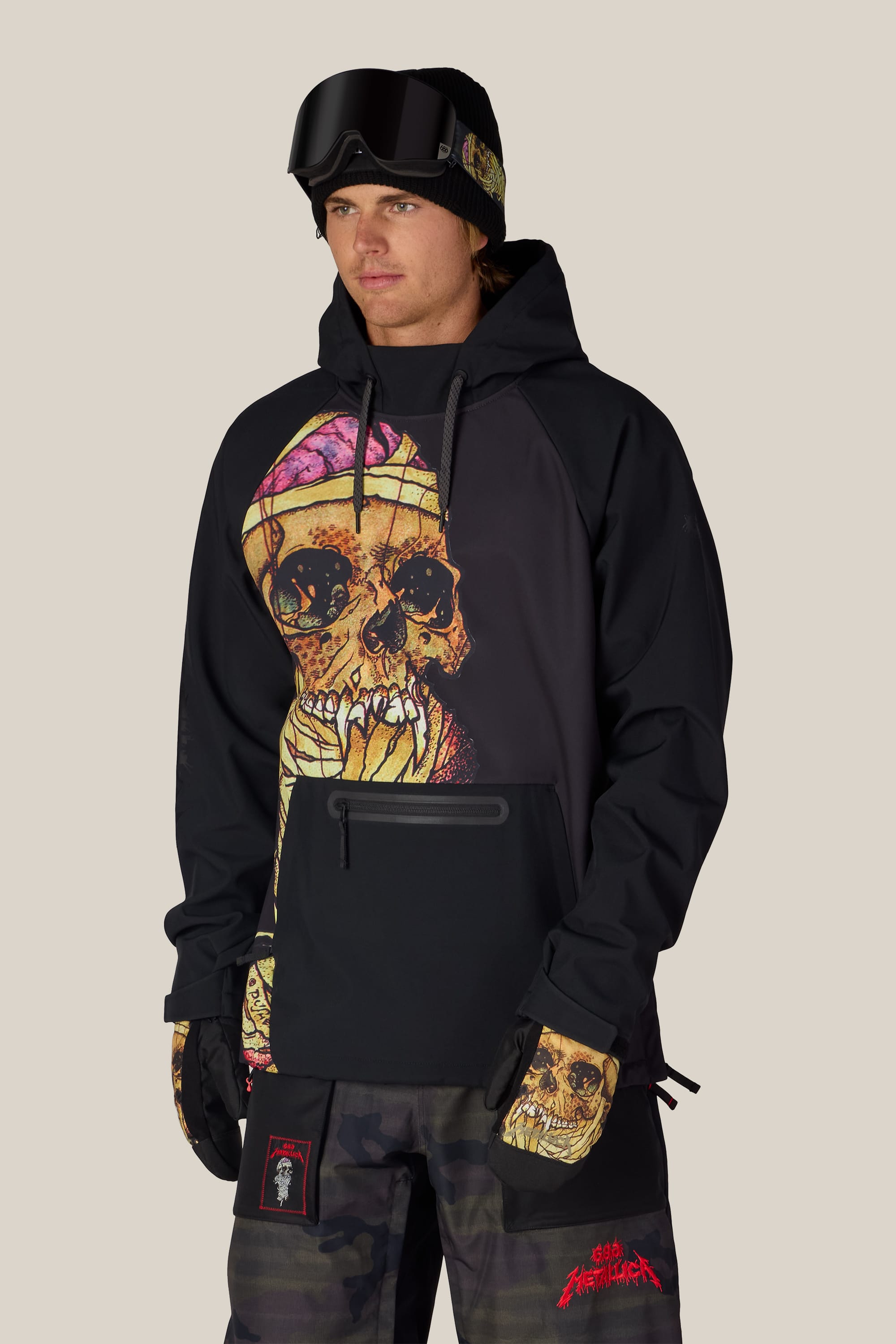 686 Men's Metallica Waterproof Hoody - 88 Gear