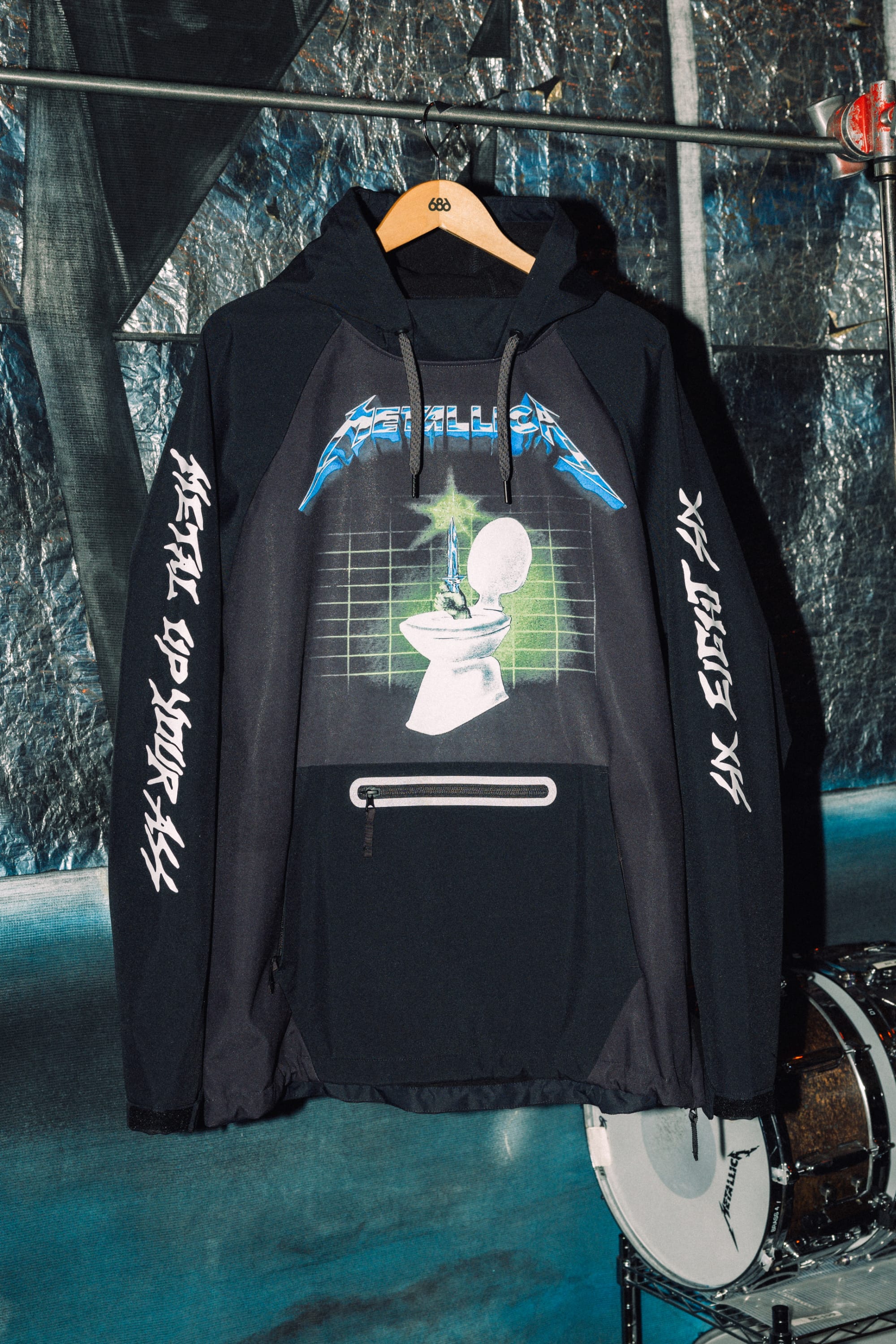 686 Men's Metallica Waterproof Hoody - 88 Gear