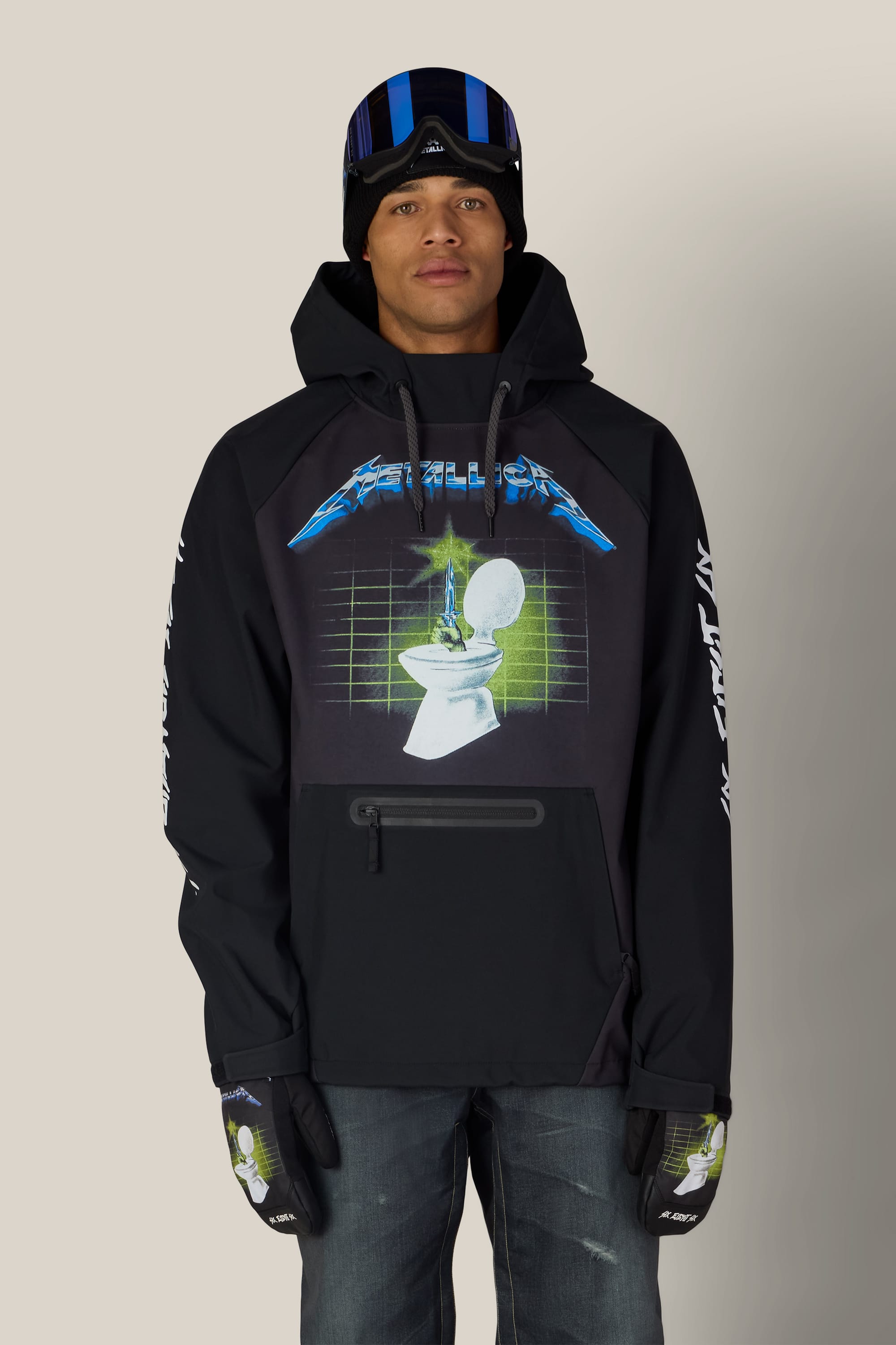 686 Men's Metallica Waterproof Hoody - 88 Gear