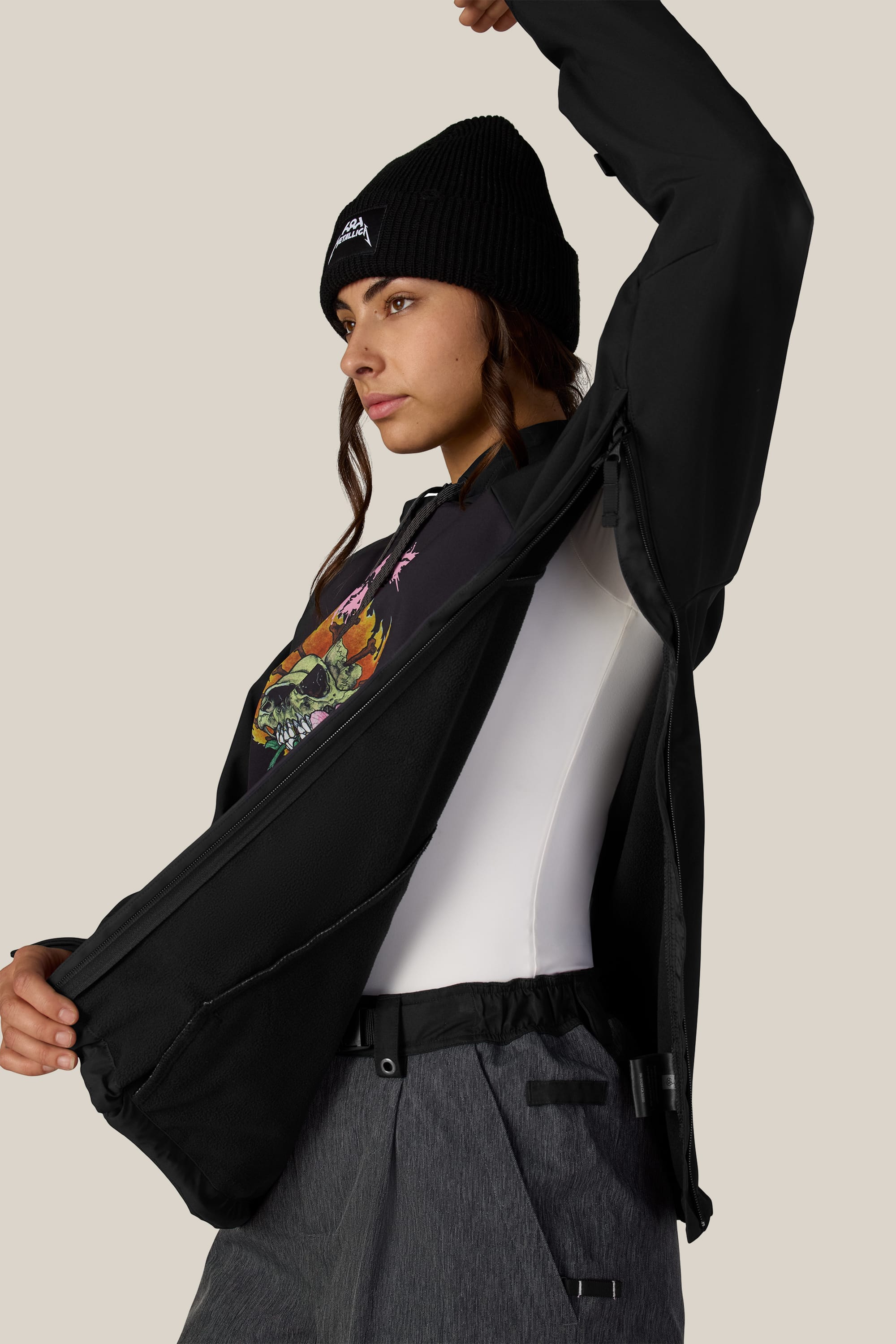 686 Women's Metallica Waterproof Hoody - 88 Gear