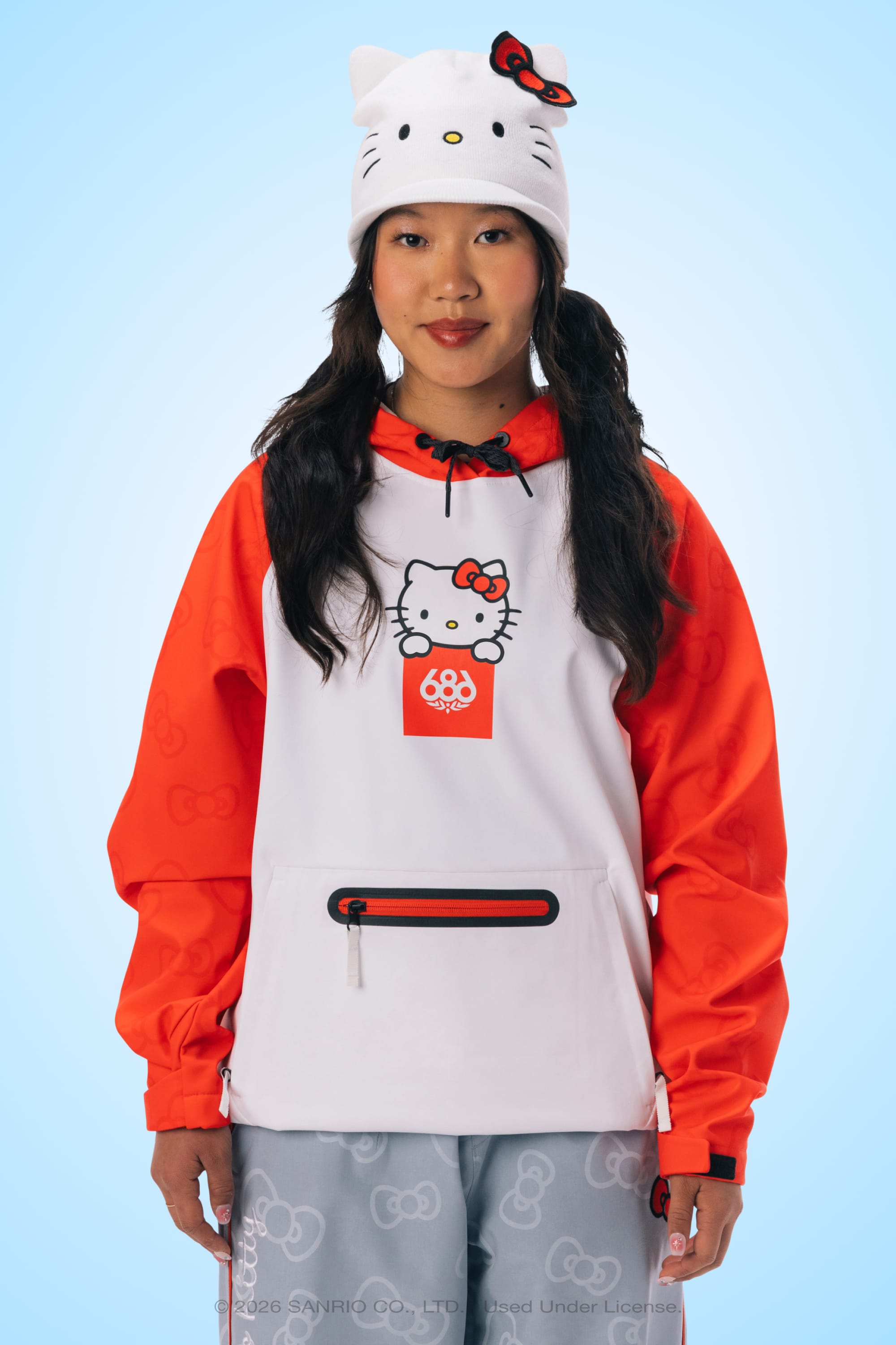 686 Women's Hello Kitty® Waterproof Hoody - 88 Gear