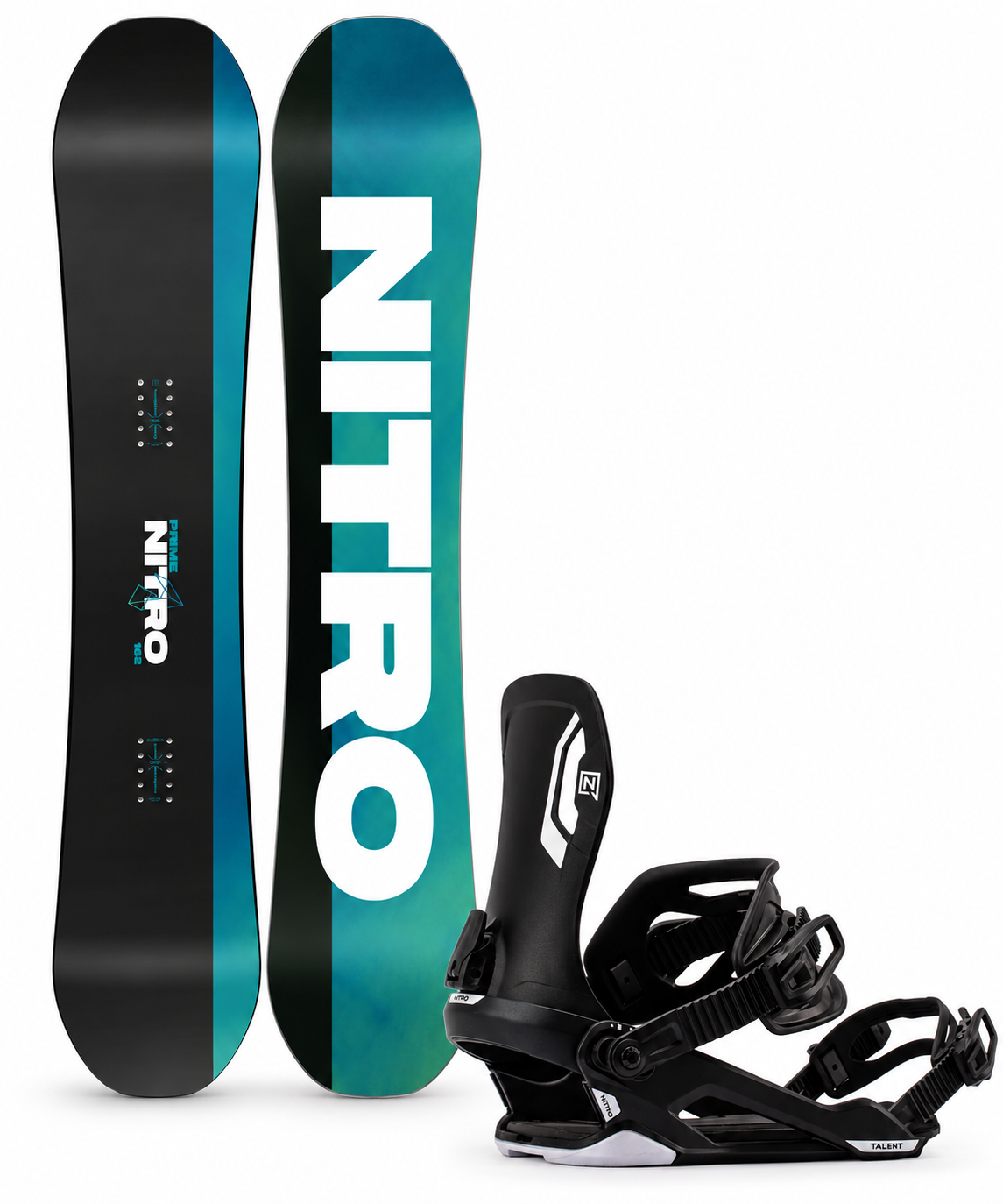 Nitro Prime Chroma Snowboard & Talent Binding Package 2027