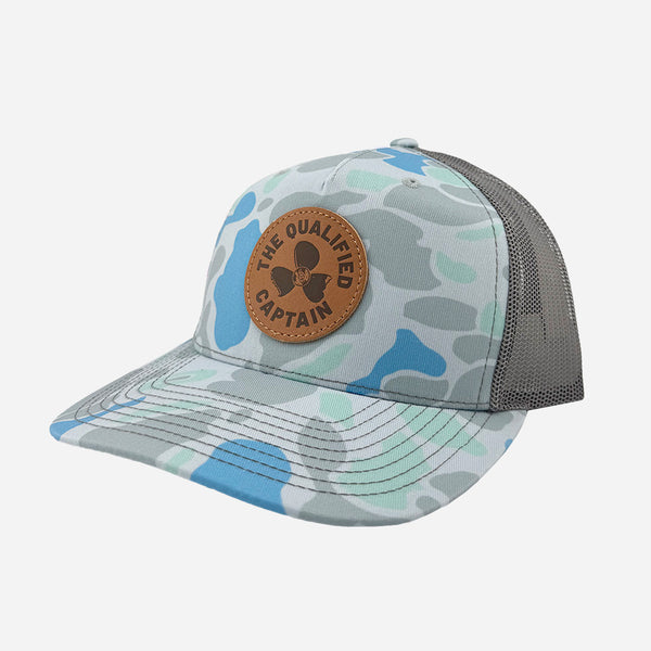The Qualified Captain Prop Leather Patch Hat - 88 Gear