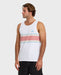 Quiklsilver Floater Stripe Tank - White - 88 Gear