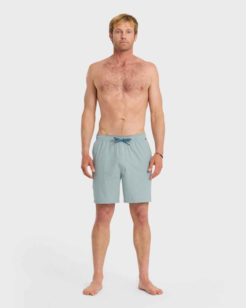 Quiksilver Taxer Heather Amphibian 18" Hybrid Shorts