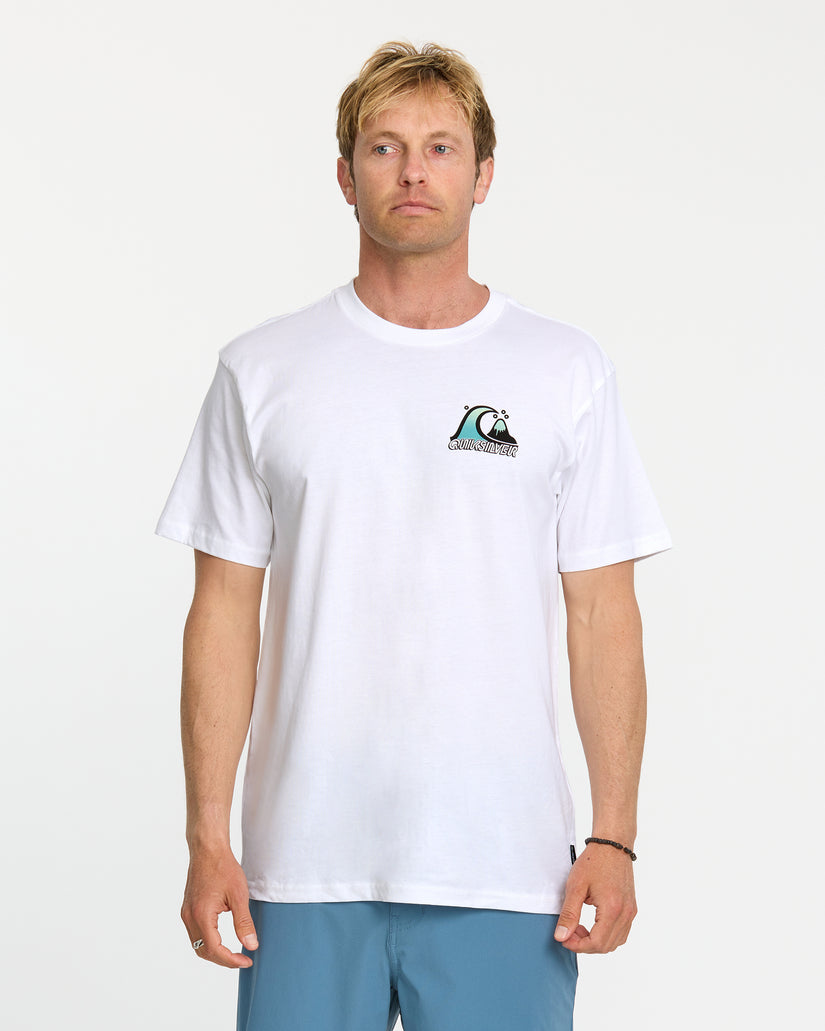 Quiksilver Bubble Fade Tee Shirt - 88 Gear
