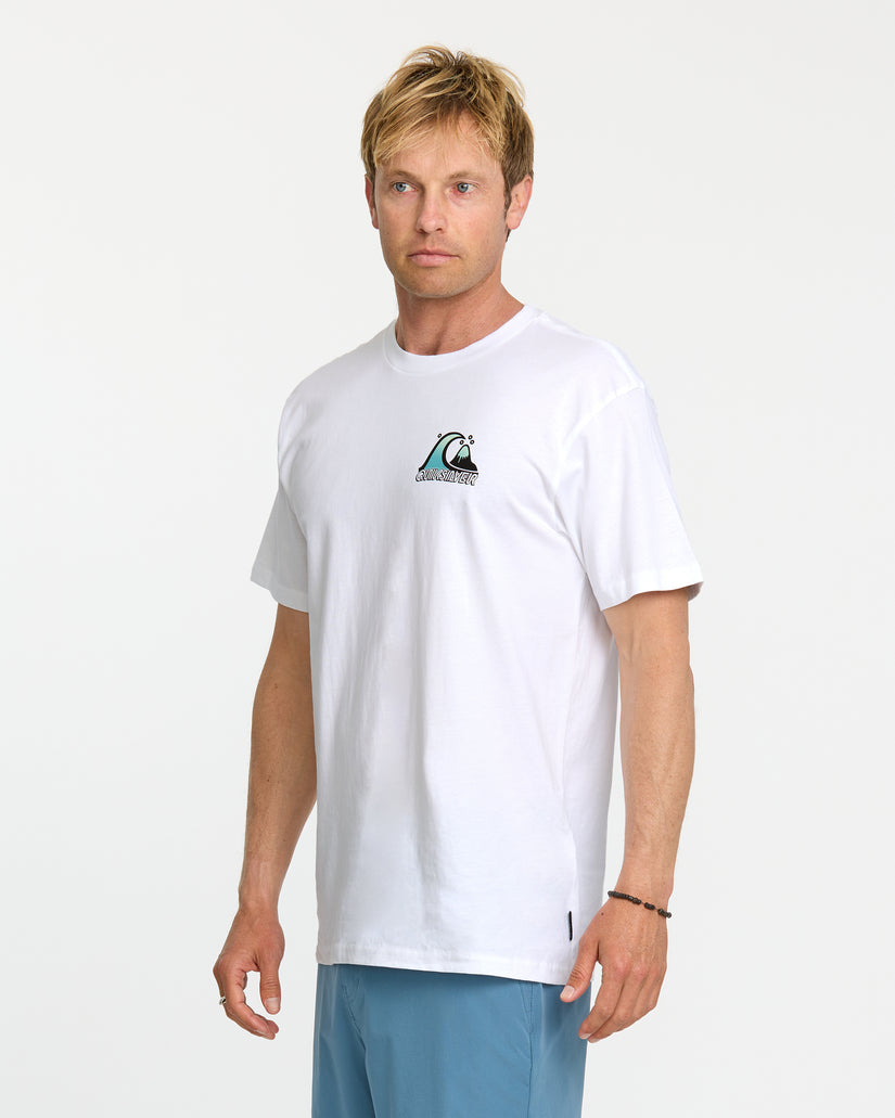 Quiksilver Bubble Fade Tee Shirt - 88 Gear