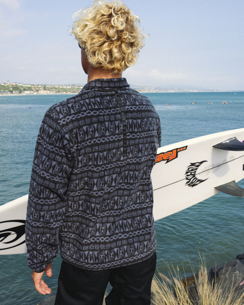 Quiksilver No Destination Technical Pullover Polar Fleece