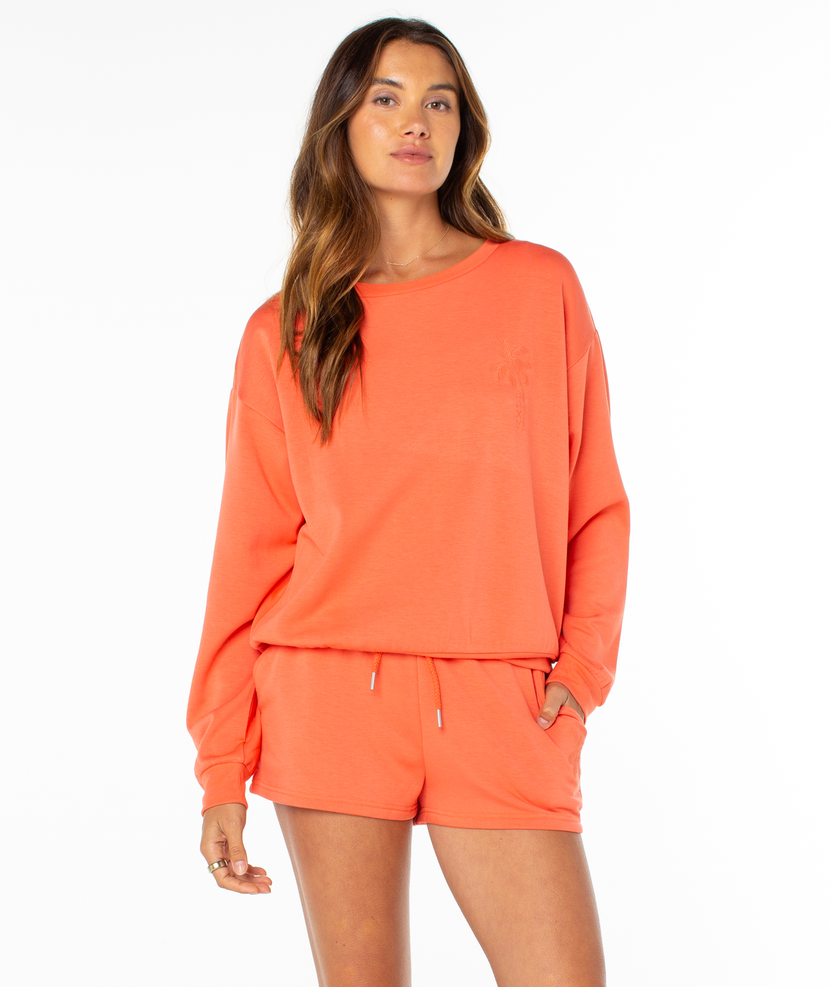 Roxy Surfing By Moonlight Crew Sweatshirt