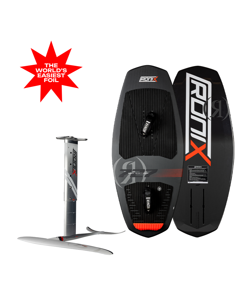 Ronix Beginner Shift Mast with 727 Tuff Tech Foil Board