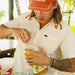 Howler Brothers Crosscut Deluxe Shortsleeve Shirt - Fowl Play : Off White Dobby - 88 Gear