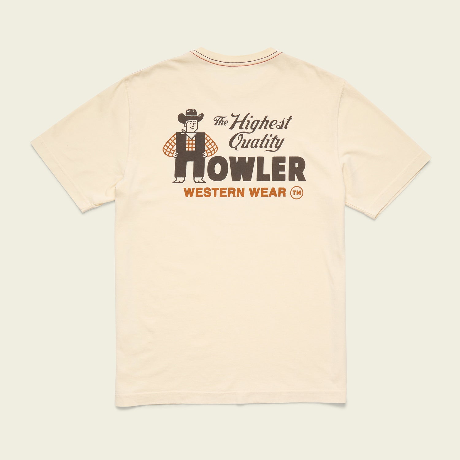Howler Western Wear Cotton T-Shirt - 88 Gear