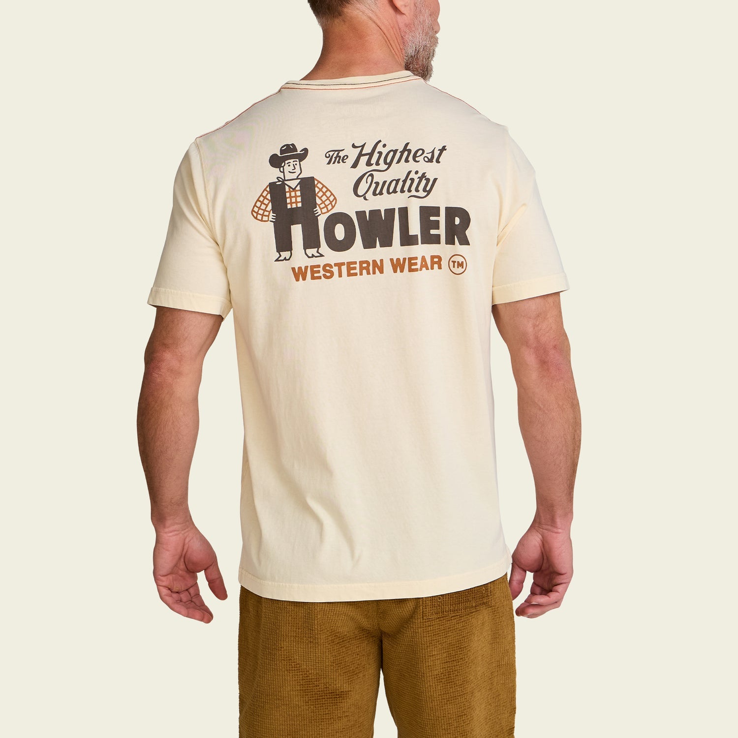 Howler Western Wear Cotton T-Shirt - 88 Gear