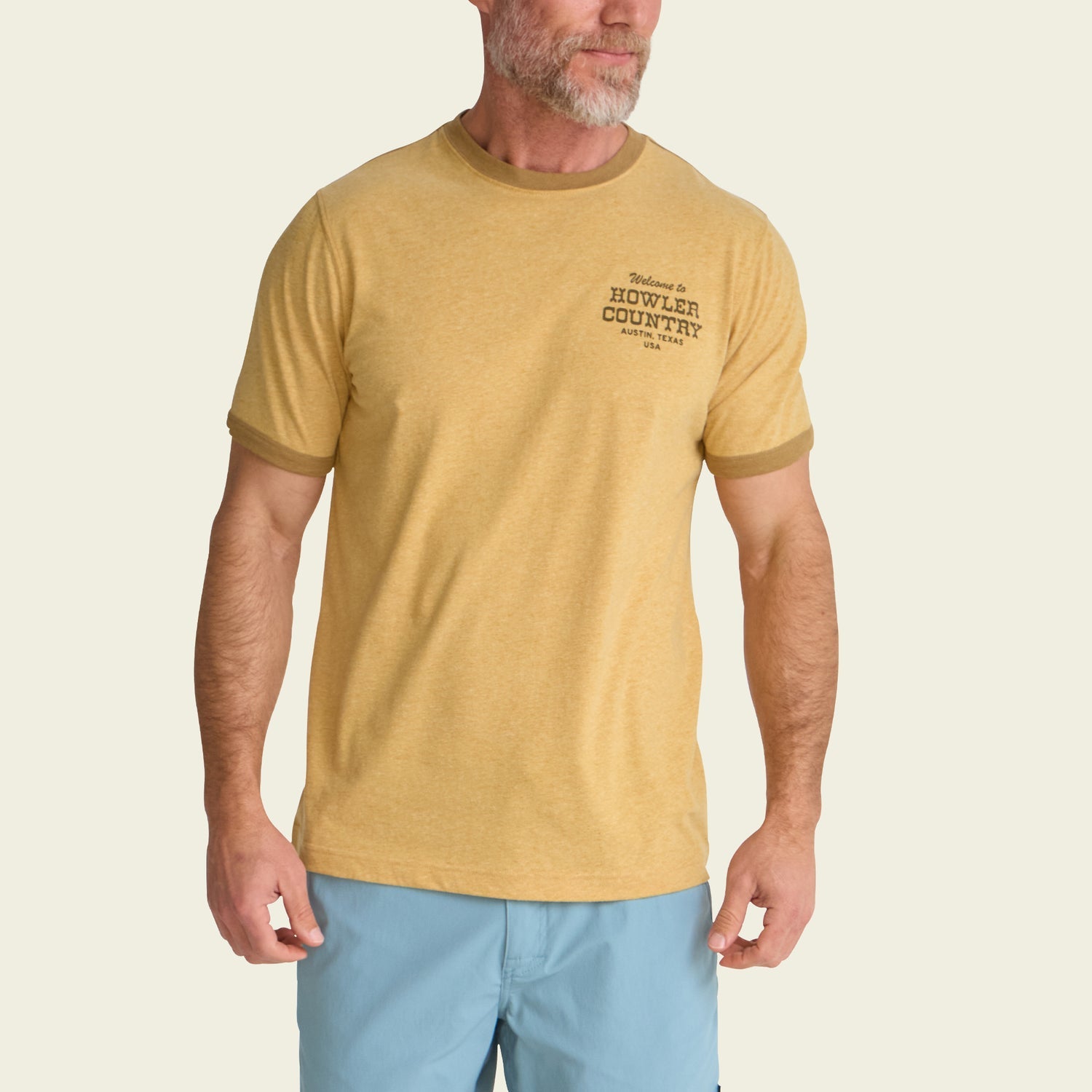 Howler Country Cotton Ringer T - 88 Gear