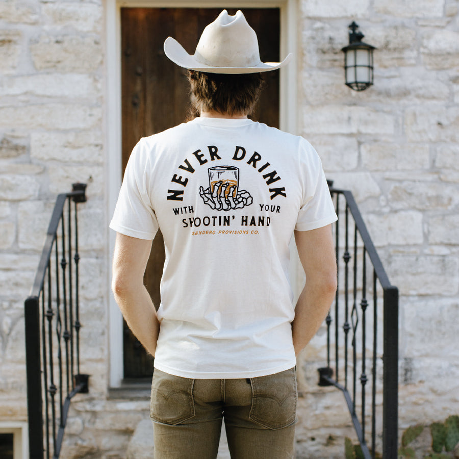 Sendero Shootin Hand  Discounted Tee Shirt