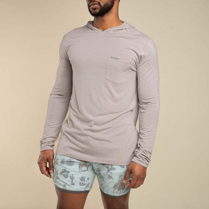 Sendero Yucatan Bamboo Hoodie Tech Shirt - 88 Gear