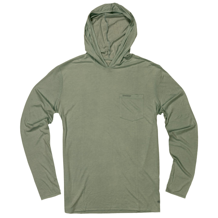 Sendero Yucatan Bamboo Hoodie Tech Shirt - 88 Gear