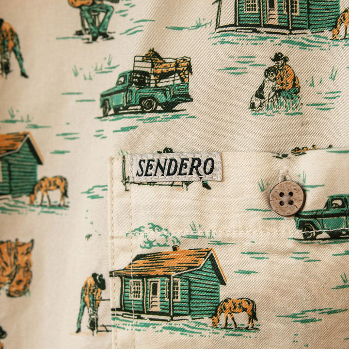 Sendeo City Slicker Button Shirt - 88 Gear