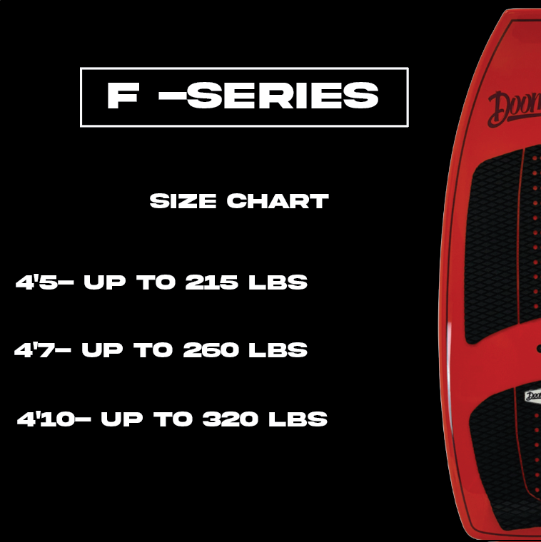 Doomswell F Series Wakesurf Board 2025 - 88 Gear