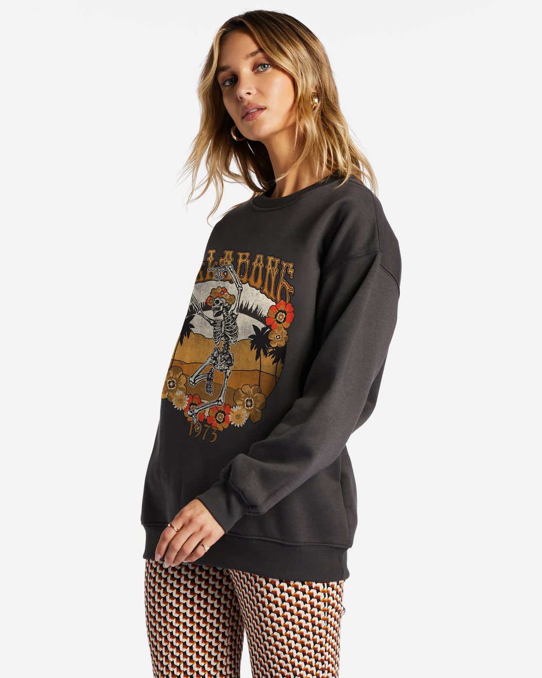 Billabong Energy and Wisdom Oversized Sweatshirt - 88 Gear