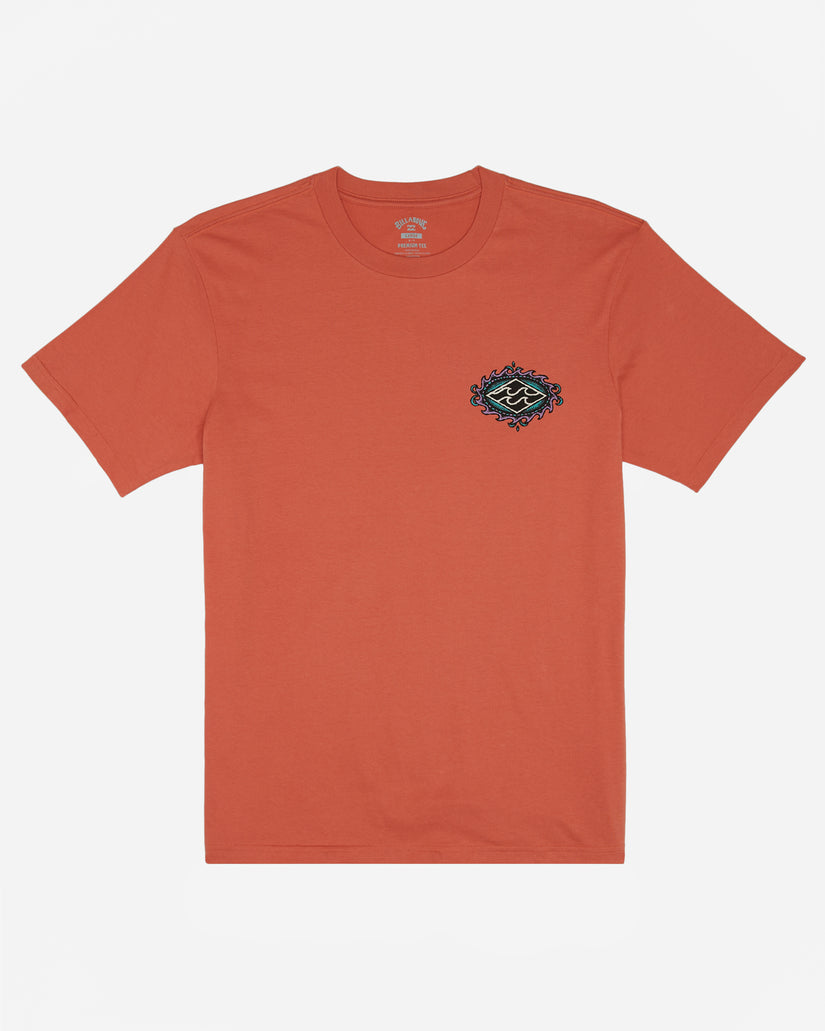 Billabong Crayon Wave Tee Shirt - 88 Gear