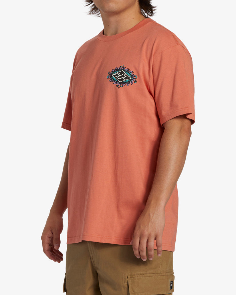 Billabong Crayon Wave Tee Shirt - 88 Gear