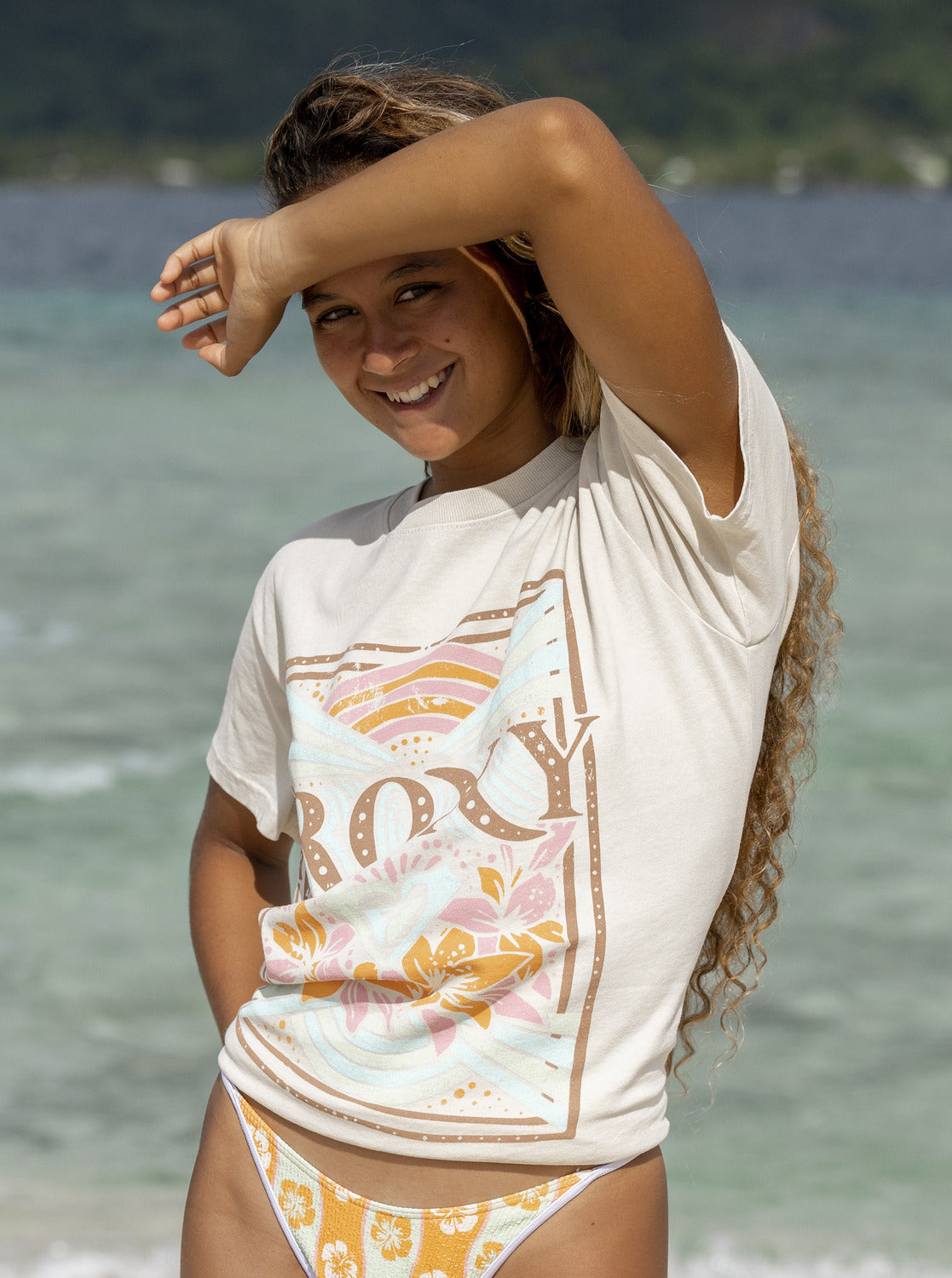 トップス ryaw RAYS TEE Roxy Rays Oversized Shirt > Women's Clothing