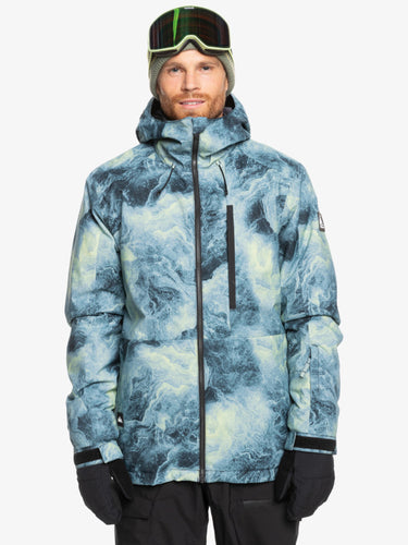 Quiksilver Mission Printed Snow Jacket for Men - 88 Gear