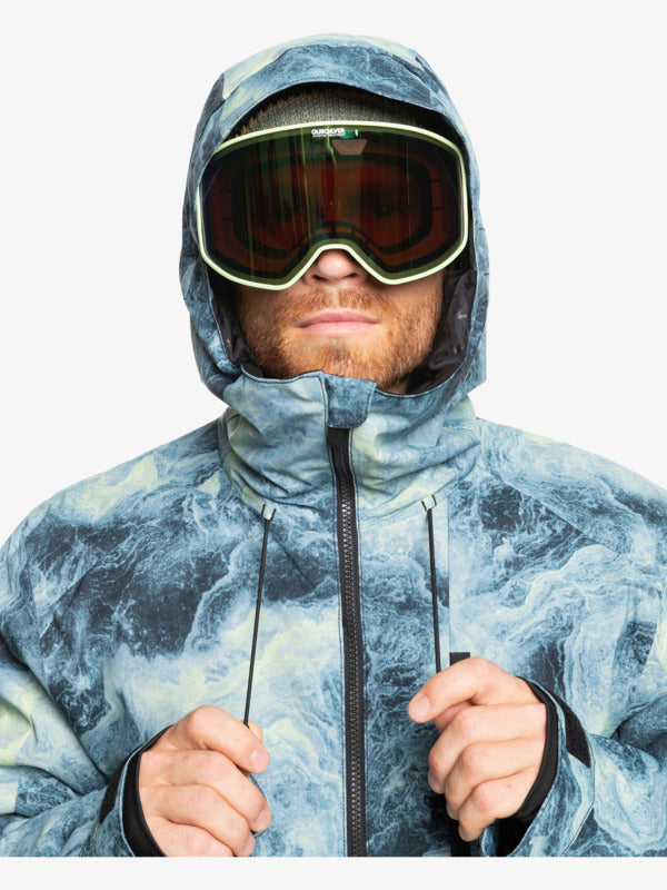 Quiksilver Mission Printed Snow Jacket for Men– 88 Gear