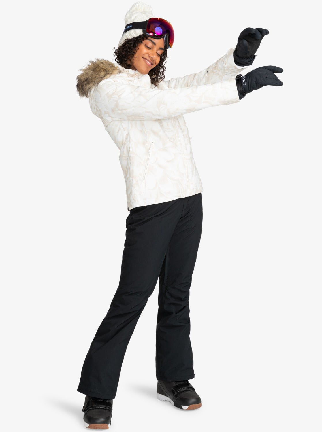 roxy jet ski snowboard Roxy Jet Ski Jacket - Women's - Egret Glow