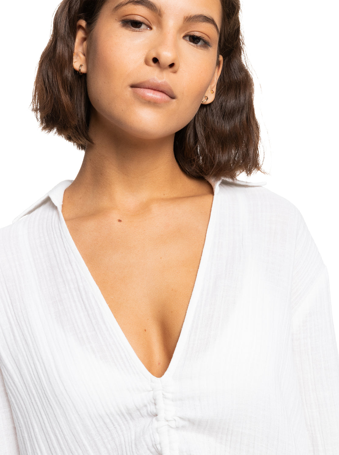 roxy shirt dress Roxy After Surf Stripe Cover Up Shirt Dress Kaftan