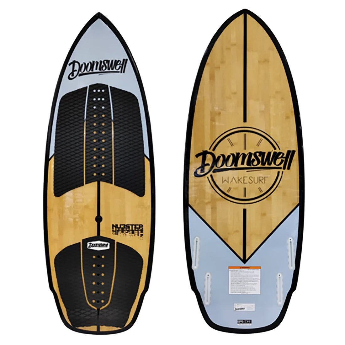 Doomswell Nubstep Bamboo Wakesurf Board 23 - 88 Gear