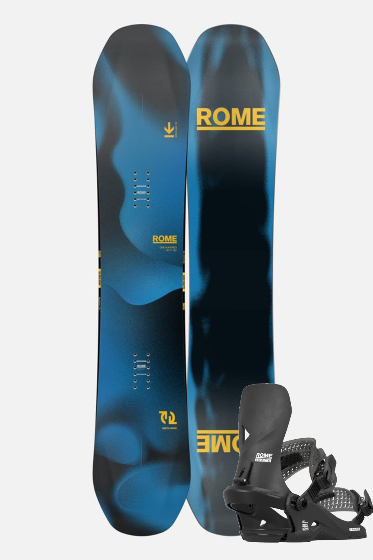 Rome Mechanic Snowboard Package 2026 - 88 Gear