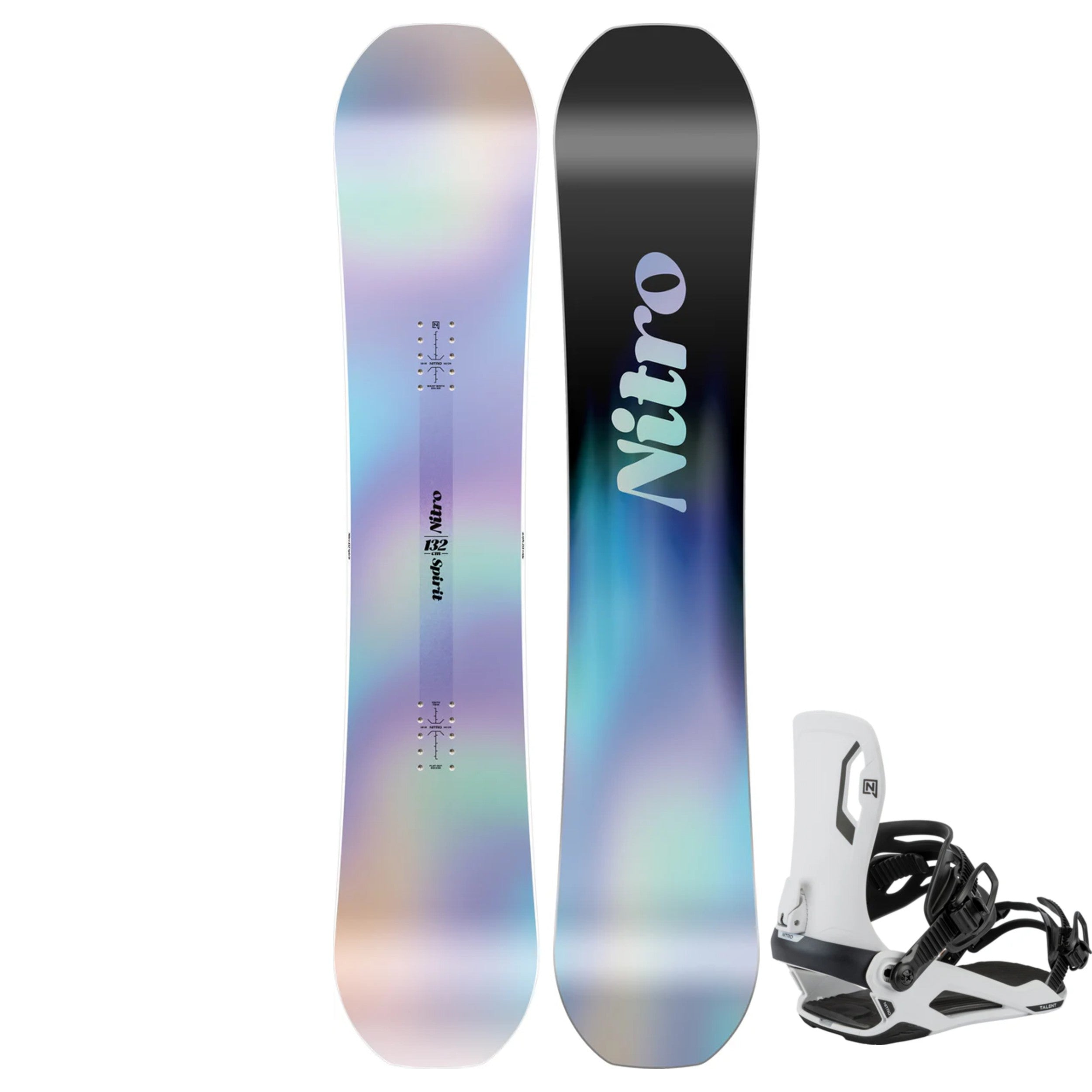 Nitro Spirit Youth Snowboard Package - 88 Gear