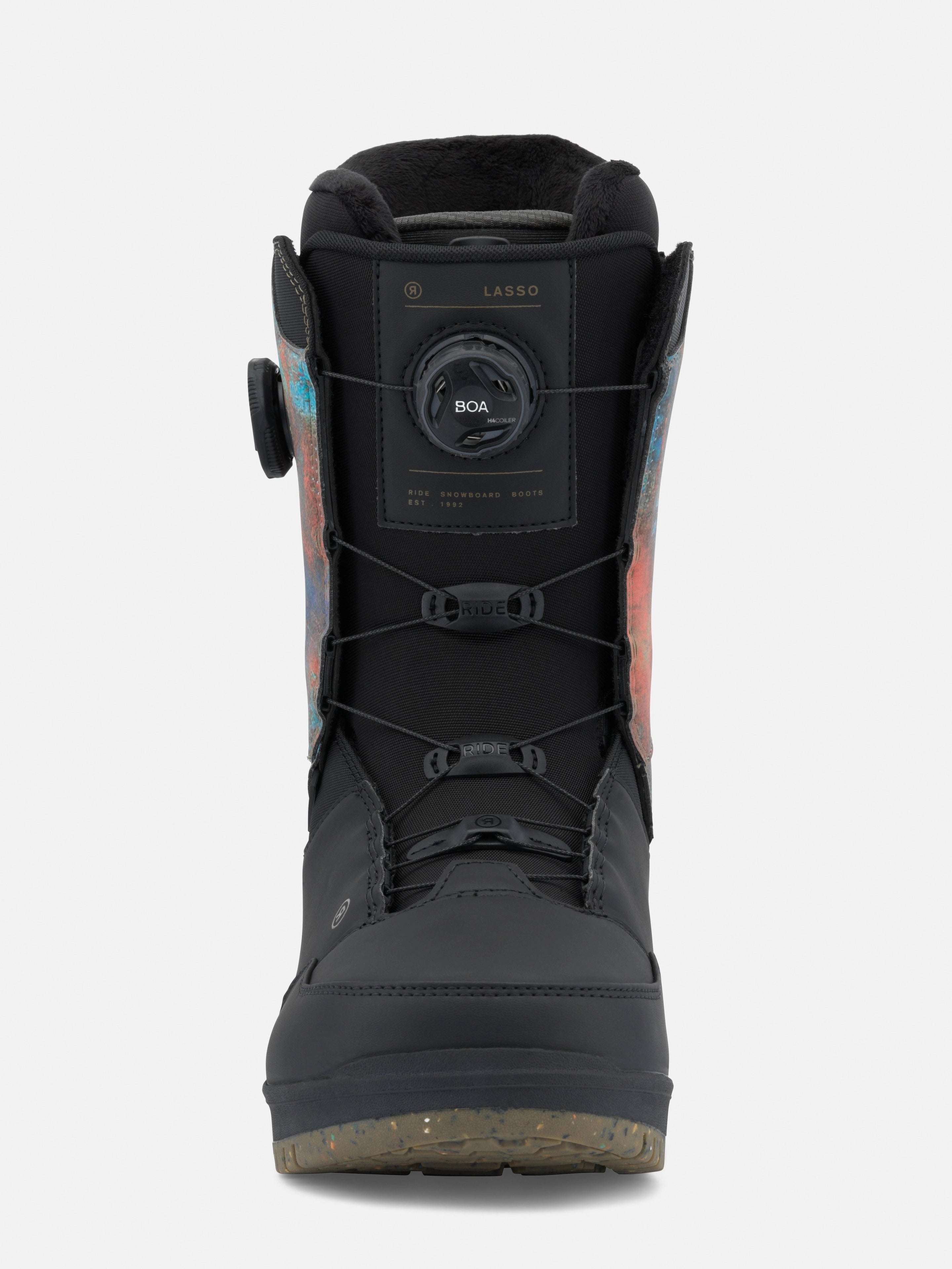 ride 92 boa snowboard boot Ride Lasso Snowboard Boots 2026 11 Rust
