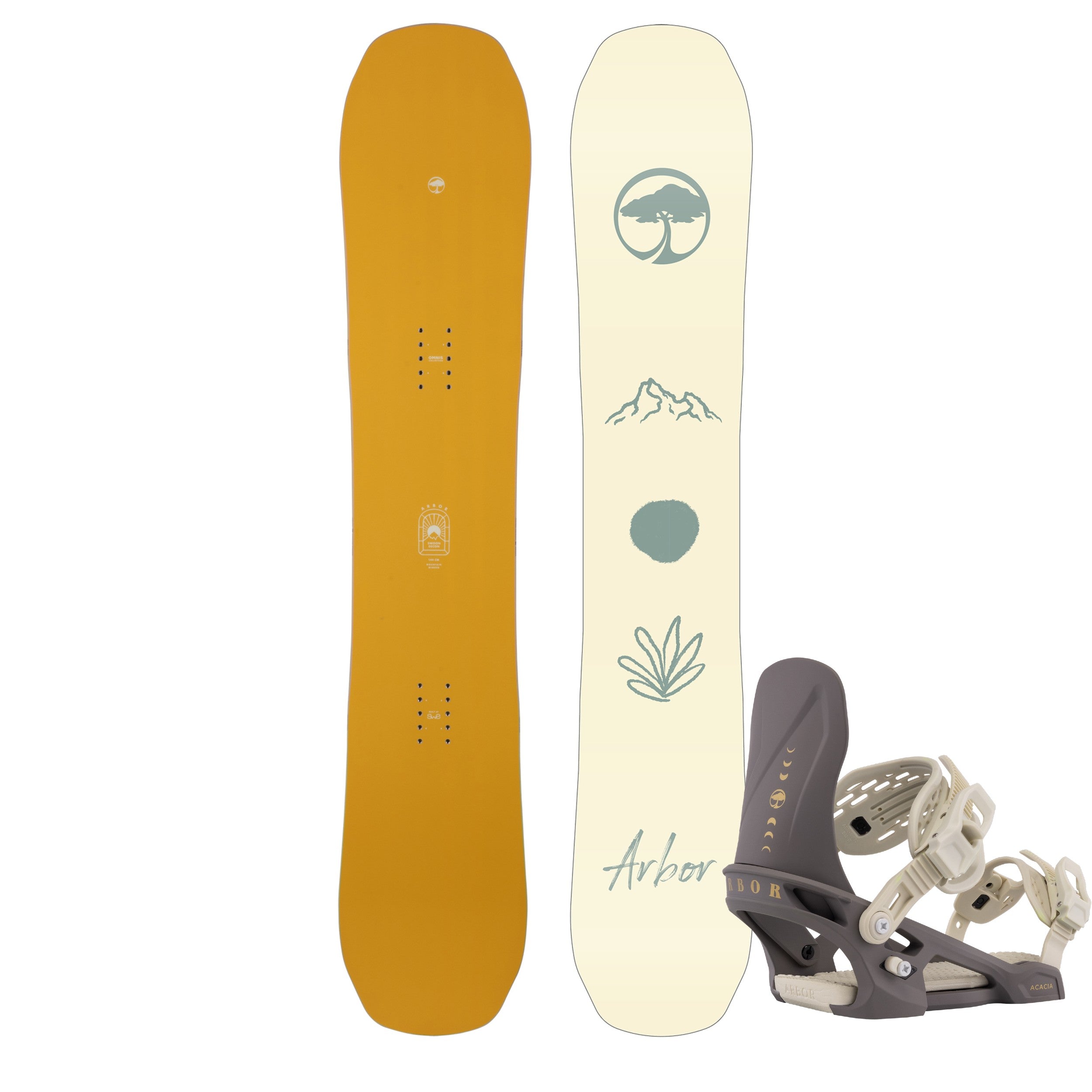 Arbor Swoon Decon Snowboard Package 2026 - 88 Gear