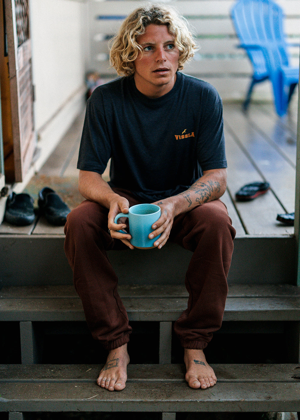 Vissla Solid Sets Eco Elastic Men's Sweatpants