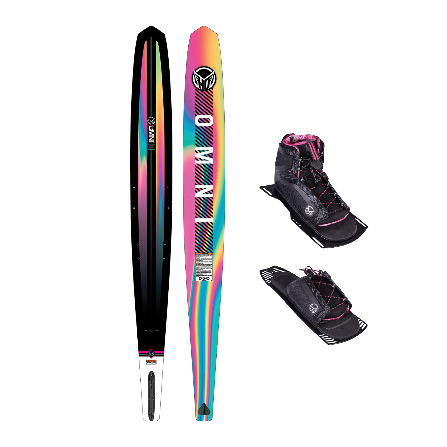 HO Women's Omni Slalom Water Ski Package - 88 Gear