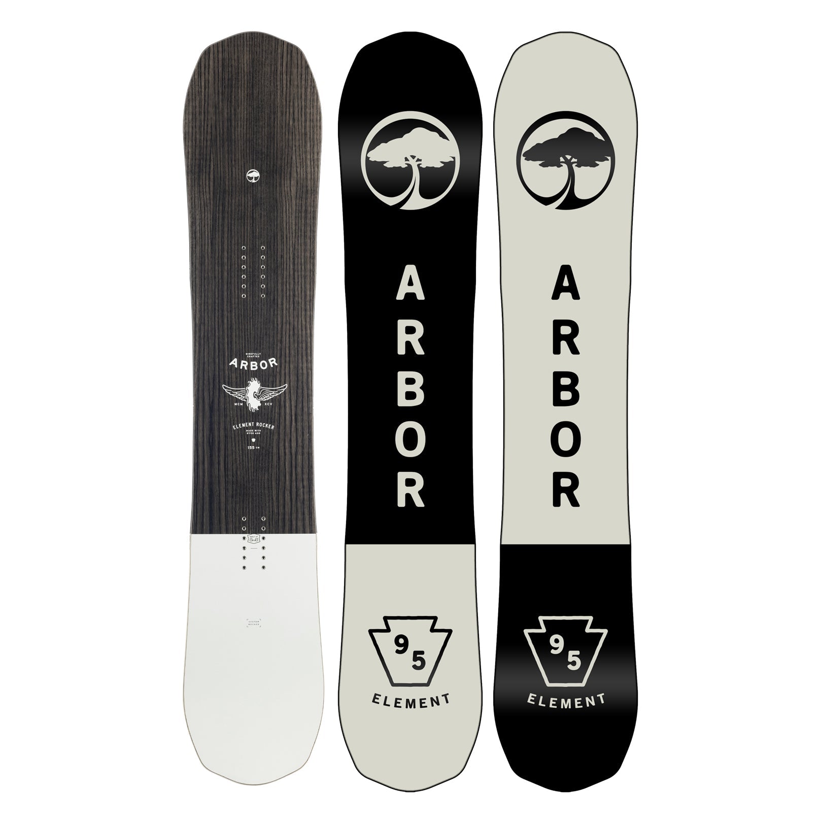 Arbor Element Rocker Snowboard 2023 - 88 Gear