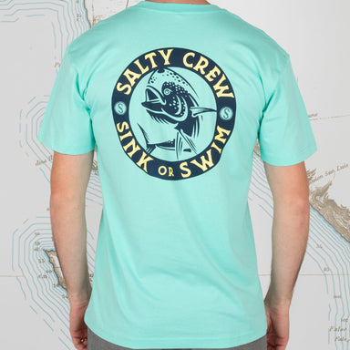 Salty Crew Mighty Mahi Premium Tee Shirt - Sea Foam M