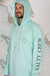 Salty Crew Tippet Sea Foam Pocket Hood Tech Tee
