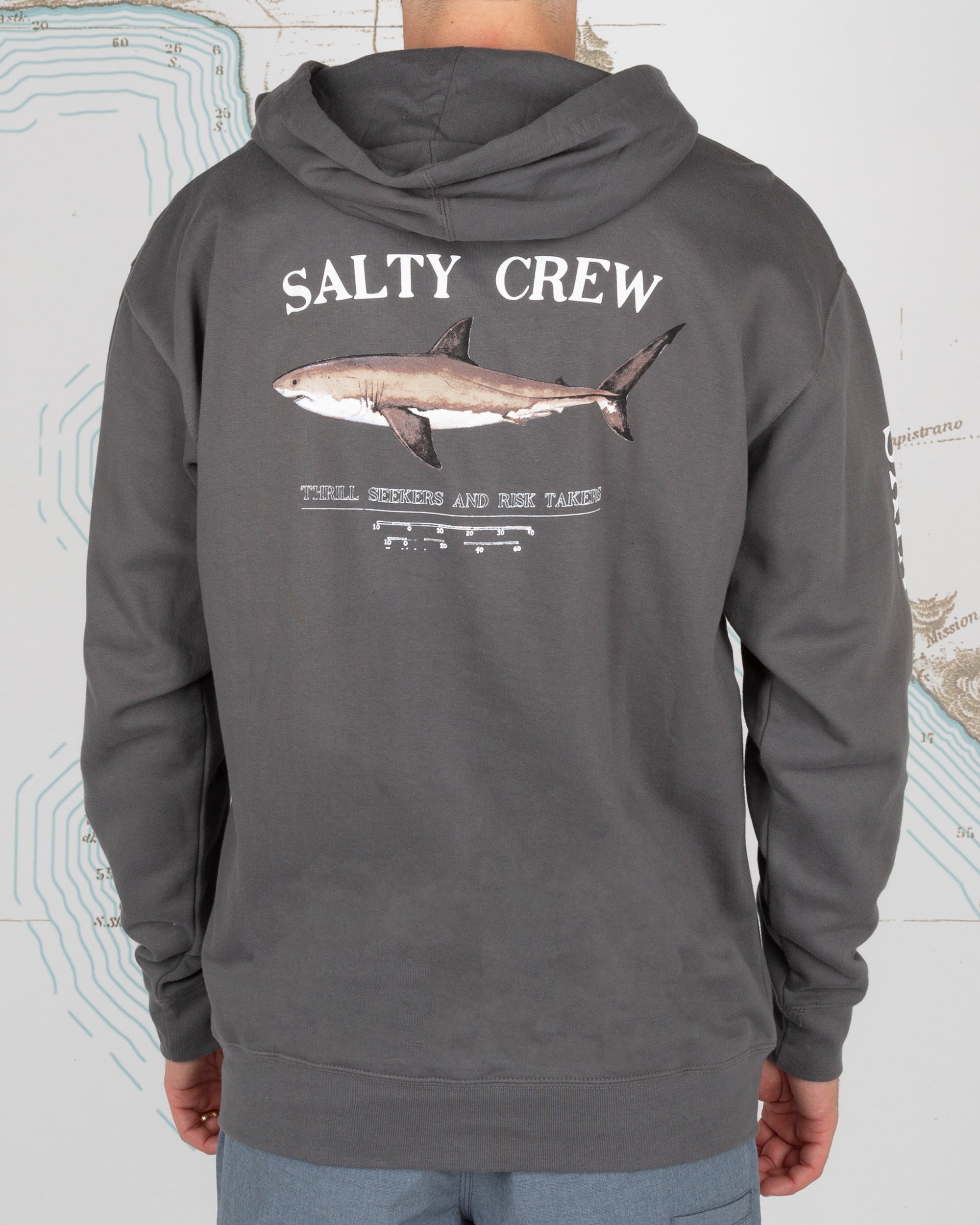 Salty Crew Bruce Hooded Fleece - 88 Gear