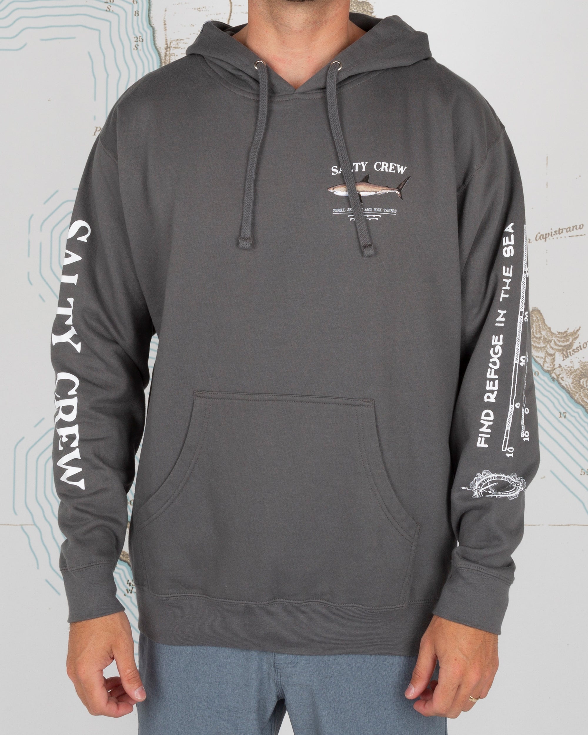 Salty Crew Bruce Hooded Fleece - 88 Gear