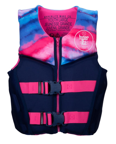 Hyperlite Indy Girls Large Youth Life Vest - 88 Gear