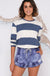 Salty Crew Sand Set Navy Tie Dye Short