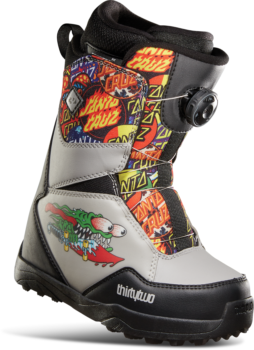 Thirtytwo Youth Lashed BOA Santa Crusz Snowboard Boot 2023