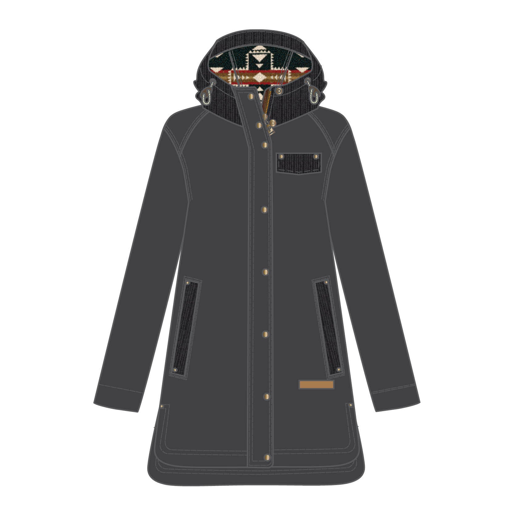 Pendleton Marias Cotton Canvas Parka - 88 Gear