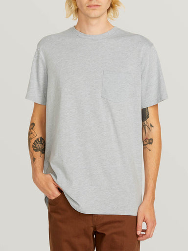 Volcom Heather Pocket Tee Shirt - 88 Gear