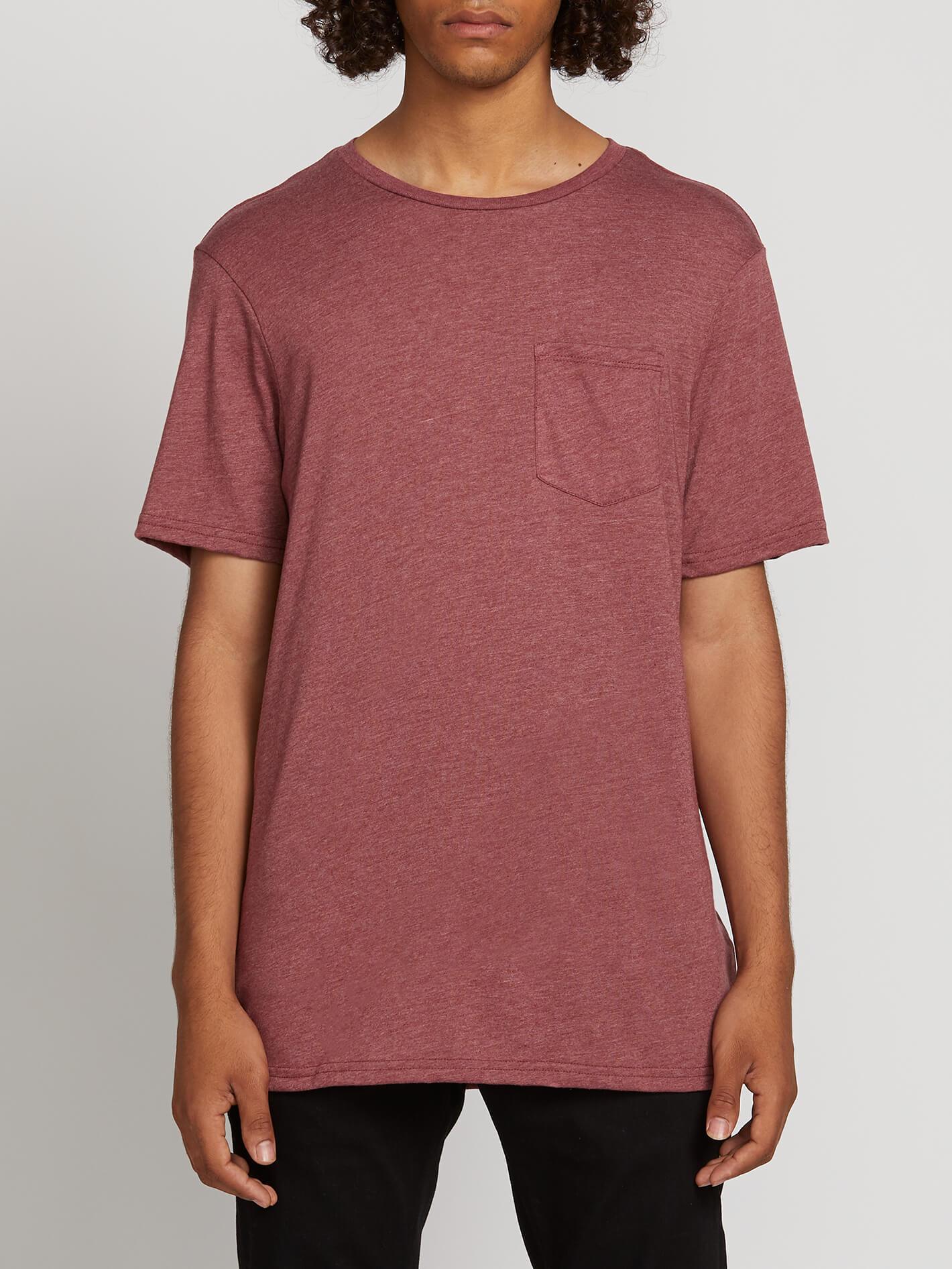 Volcom Heather Pocket Tee Shirt - 88 Gear